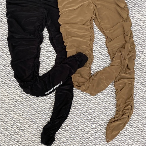 legging skinny high waist bundle ruched - Picture 7 of 8